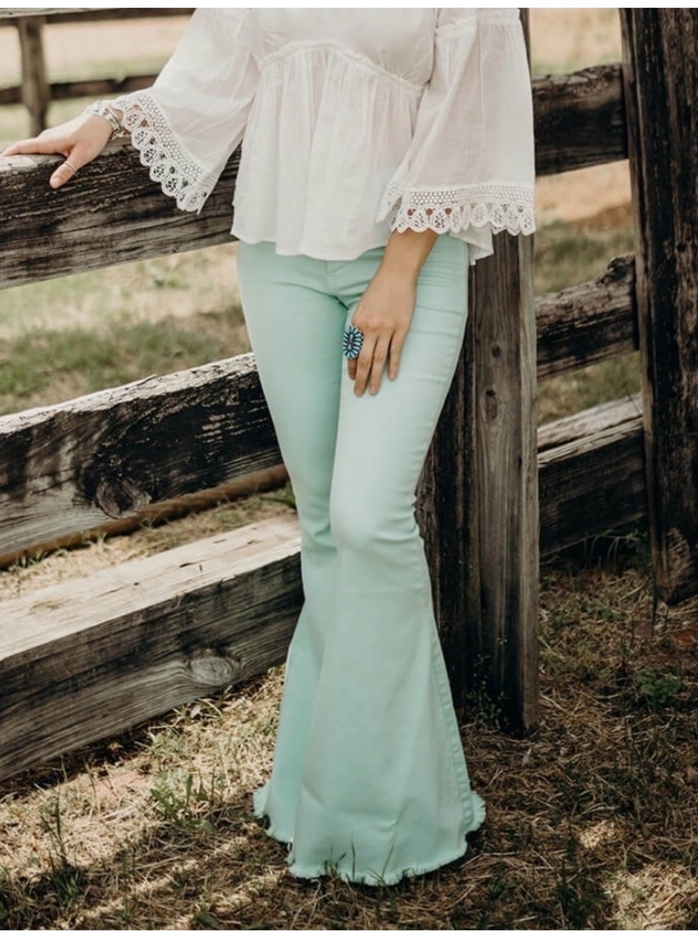 Home Folk Waco Western Flare Jeans - Picture 3 of 12